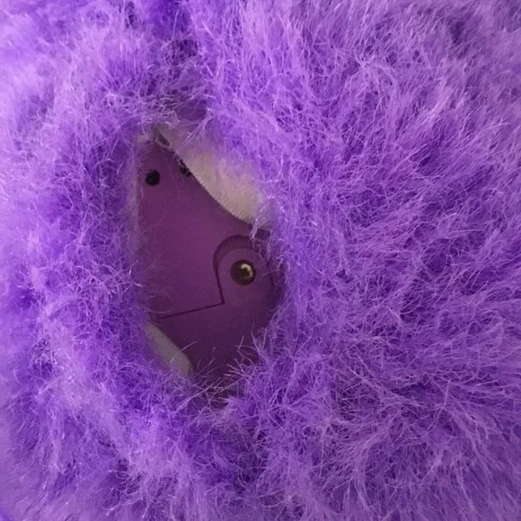 rare European vintage My Pet monster plush toy purple stuffed animal retro - Picture 9 of 12